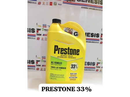 REFRIGERANTE 33% ANTIFREZZE/COOLANT AF2033 PRESTONE GL (VERDE))