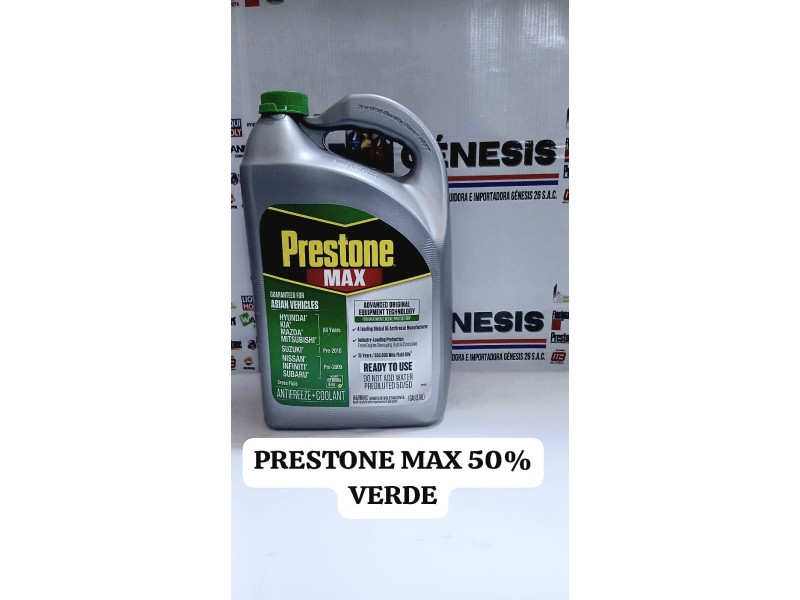 REFRIGERANTE 50% ASIAN GREEN AF6610/FH PRESTONE GL (VERDE)