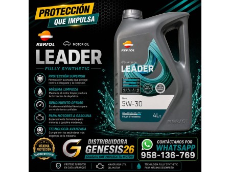 ACEITE 5W30 LEADER REPSOL 4LT