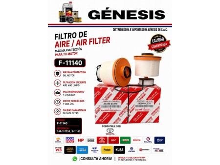 FILTRO DE COMBUSTIBLE 23390-0L070 GP TOYOTA IMPORTADO