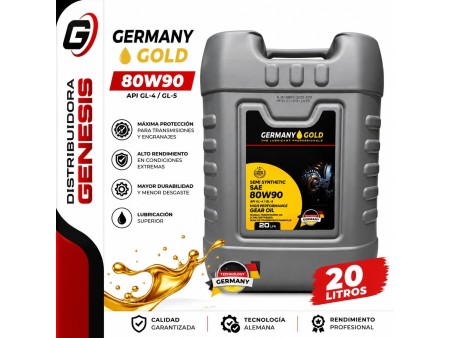 ACEITE SAE 80W90 SEMI SYNTHETIC API GL5 GERMANY GOLD BALDE