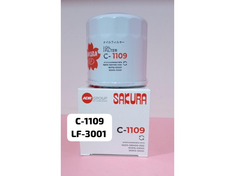 FILTRO DE ACEITE C-1109 SAKURA