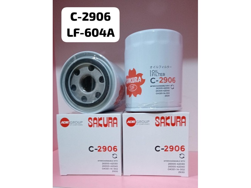 FILTRO DE ACEITE C-2906 SAKURA