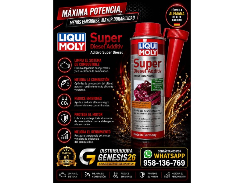 SUPER DIESEL ADDITIV LIQUI MOLY 250ML