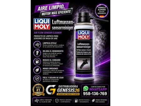 LUFTMASSENSENSOR REINIGER LIQUI MOLY 200ML / LIMPIADOR DE SENSOR DE MASA DE AIRE